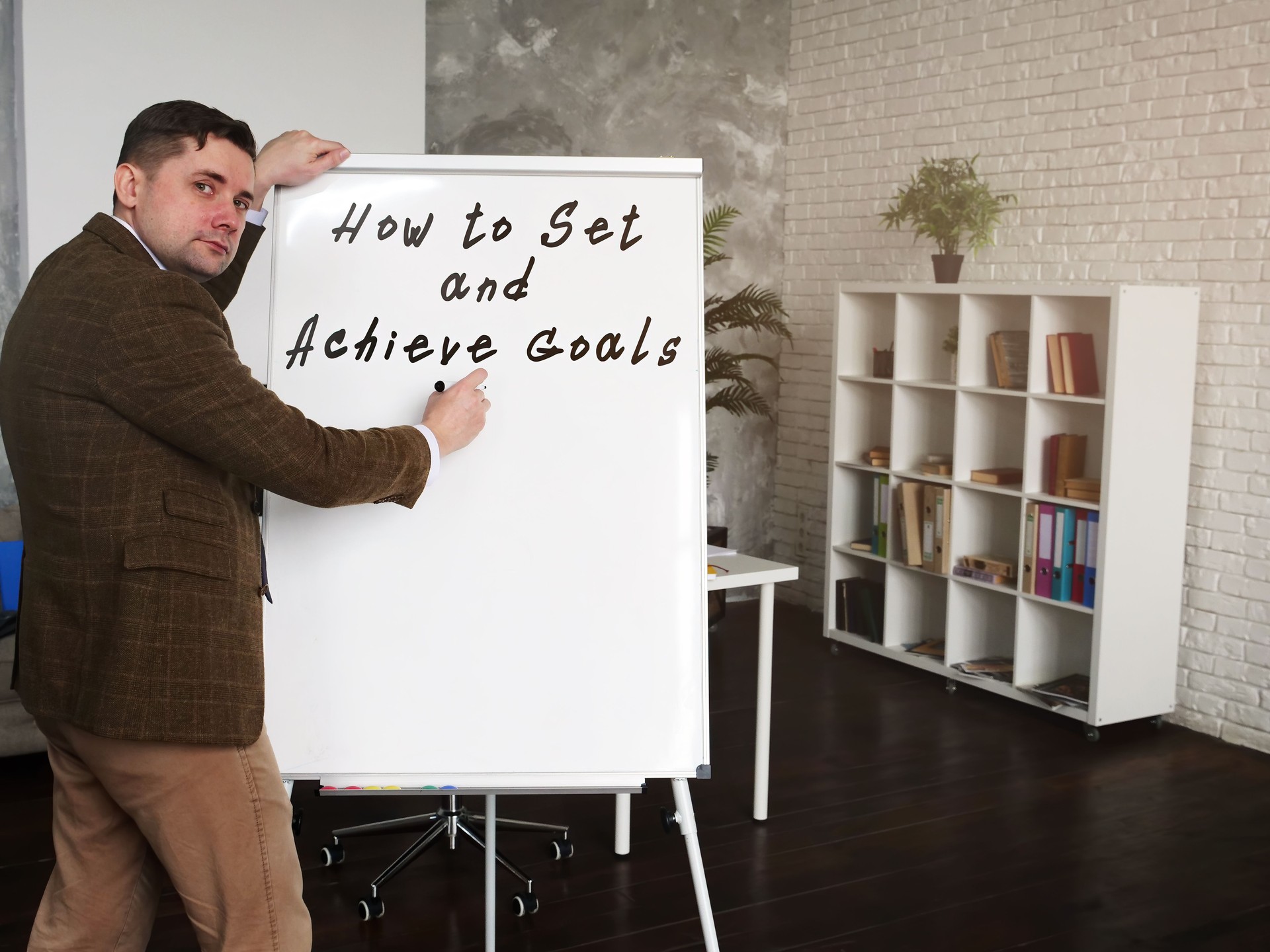 Mentor writes How to set and achieve goals.